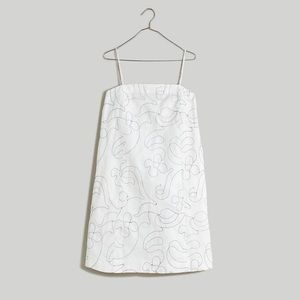 Madewell Goldie Mini Dress in 100% Linen - Size 6
